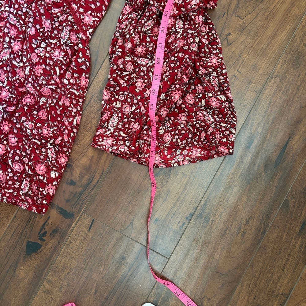 Amuse Society Floral Tunic - Bell Sleeves - Picture 4 of 7